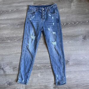 Gold Tpans Skinny Jeans Size 29